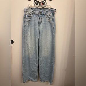 Light Blue AE Baggy Jeans